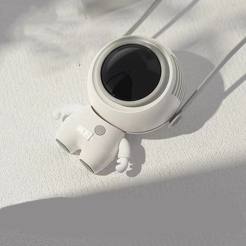 Personal Neck Fans USB Rechargeable Astronaut Small Fan Gadgets dealsniper-net