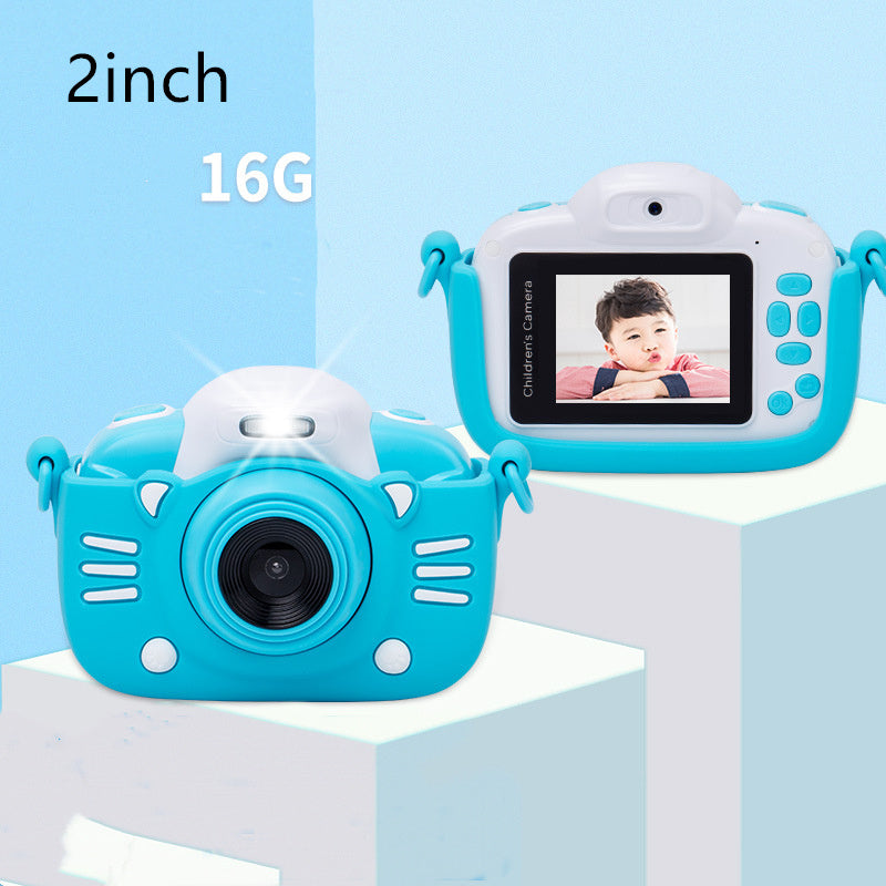 Take Pictures SLR Toy Children's Camera Kids dealsniper-net Blue 16G 2in