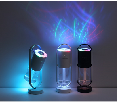 Magic Shadow USB Air Humidifier For Home With Projection Night Lights