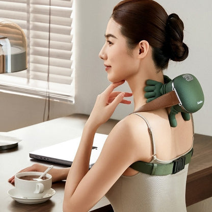 Electric Neck And Shoulder Muscle Massager Relax Pain Relief Health Gym From House
