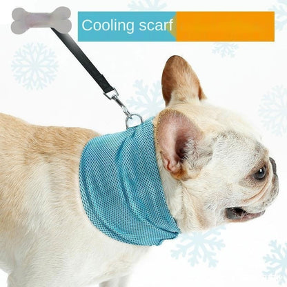 New Instant Cooling Pet Bandana Dog Scarf Summer Pets dealsniper-net