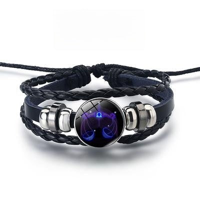 12 Constellations Luminous Bracelet Fashion Nightlight Jewelry Gym From House Libra