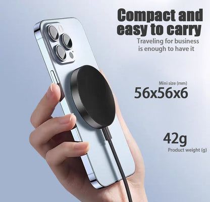 Wireless Charger 15W Magnetic Wireless Fast Charging Gadgets Gym From House