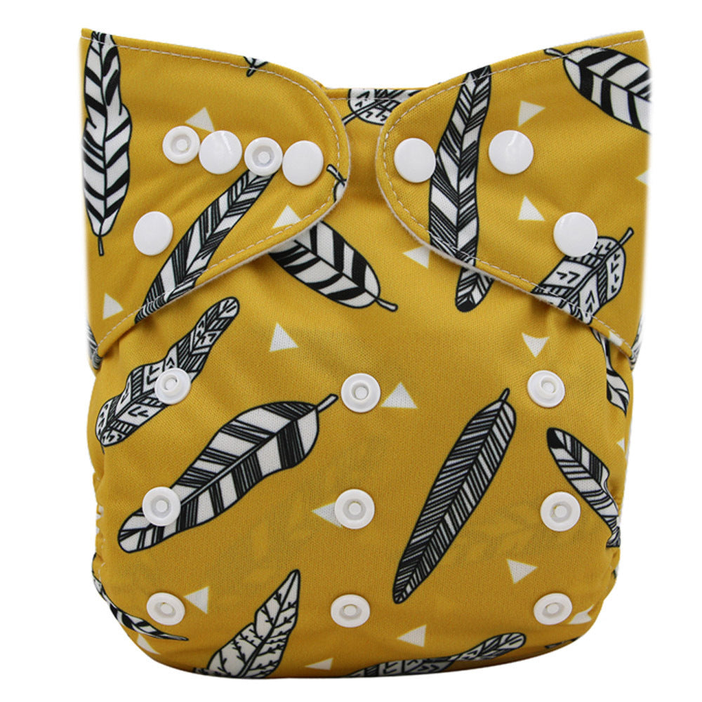 Washable Baby Cloth Diaper Breathable Diaper Pants 0-3 Years Old Kids DealSniper.net OB143 One size