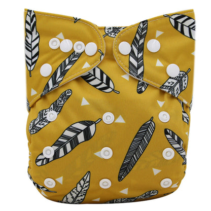 Washable Baby Cloth Diaper Breathable Diaper Pants 0-3 Years Old Kids DealSniper.net OB143 One size