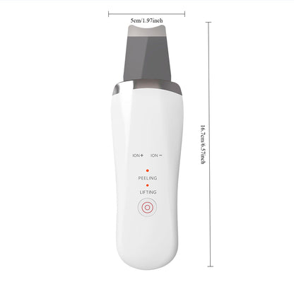 Electric Ultrasonic Skin Scrubber Face Spatula Home Ultrasonic Skin Scrubber Beauty Gym From House Wihie