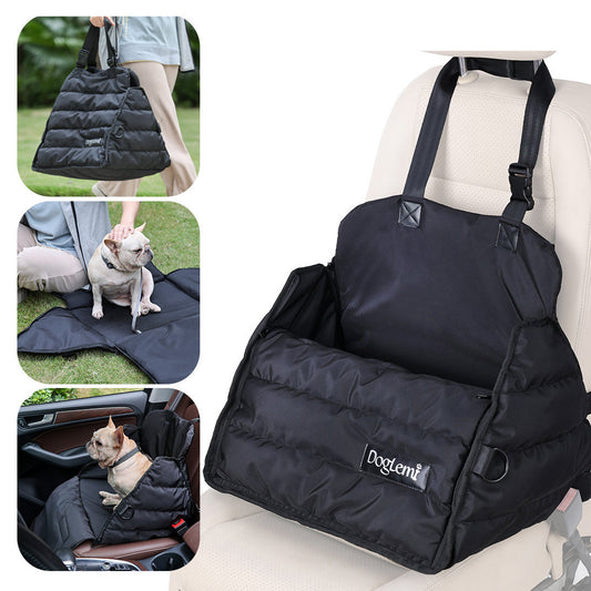 Pet Car Bag Car Front And Rear Seat Dog Car Pad Multi-functional Pets Gym From House
