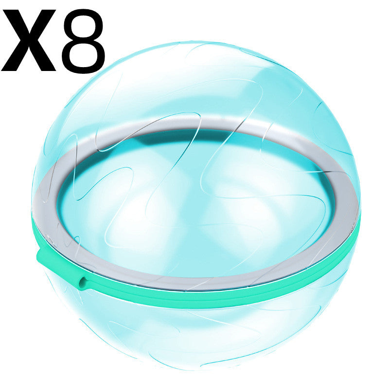 New Water Fight Water Polo Toy Party Swimming Bath Kids dealsniper-net Blue sky 8pc
