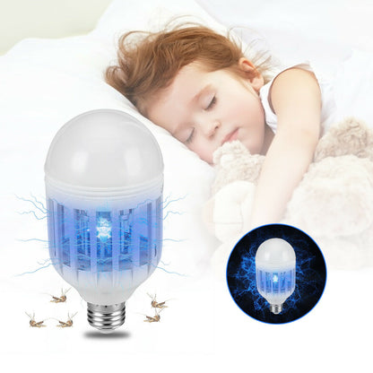 Bug Zapper Light Bulb Mosquito Lamp Fly Trap Killer Indoor Outdoor Insect E26 E27 Home dealsniper-net