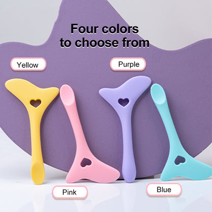 Silicone Eyeliner Stencil Wing Tip Mascara Drawing Lipstick Aid Face Cream Applicator For Beginners Makeup Tool Eyeliner Stencils Silicone Winged Tip Eyeliner Aid Eyebrow Pencil Stencil Reusable Beauty DealSniper.net