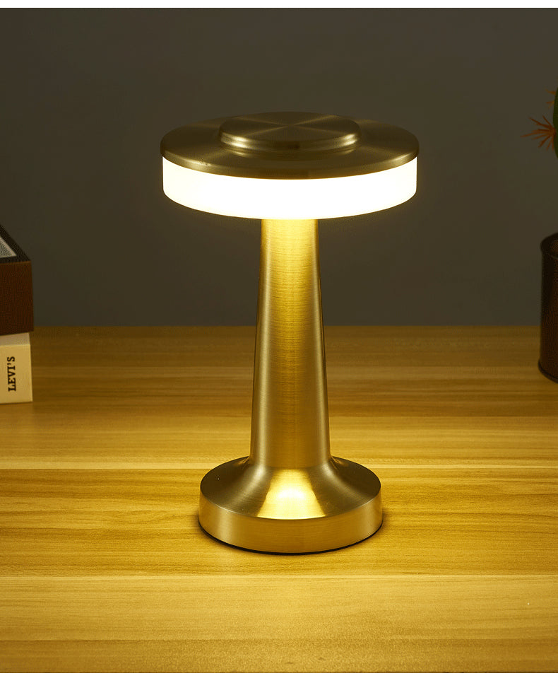 Touch Led Charging Table Lamp Creative Lamp Mushroom Lamp Home Decor Gym From House