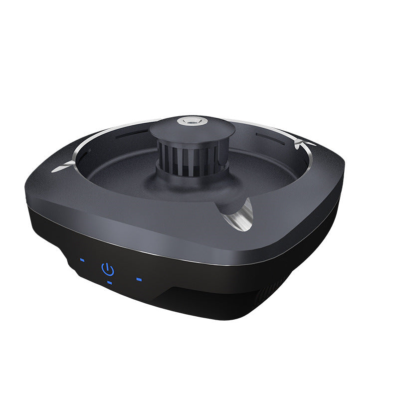 Fashion New Intelligent Induction Ashtray Air Purifier House Gym From House Black
