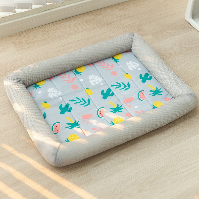 Pet Dog Cooler Sandwich Enclosure Mat Pets Gym From House Grey Pineapple L