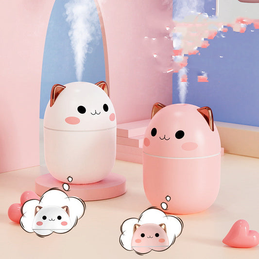 Mini Humidifier New Cute Pet Desktop Office Home Decor Gym From House