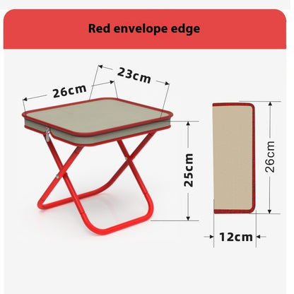 Camping Portable Pencil Bag Folding Stool Outdoor DealSniper.net