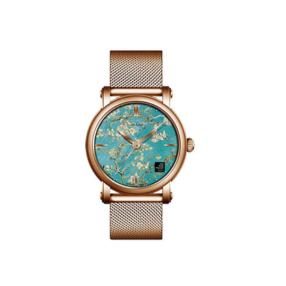 Van Gogh Almond Blossom Series Women's Quartz Watch Jewelry DealSniper.net Lady09RM