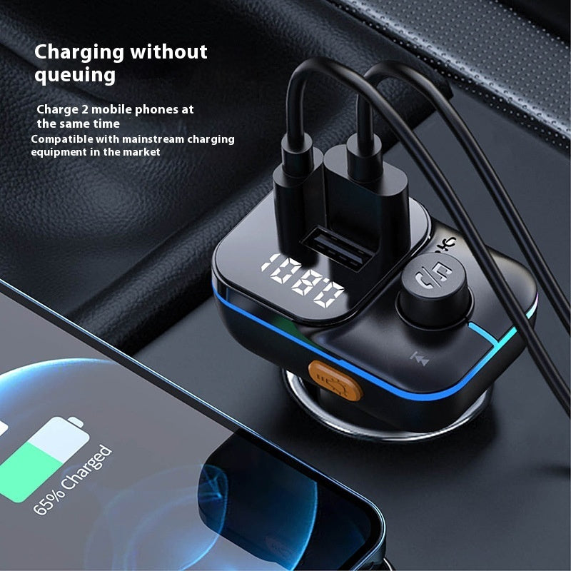Car Bluetooth MP3 Player Charger Vehicle Gym From House