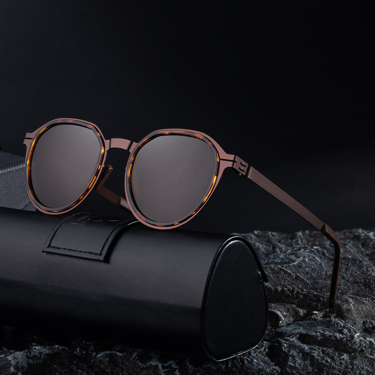 New Polarized Sunglasses For Driving, Round High-End Men's Women Gym From House