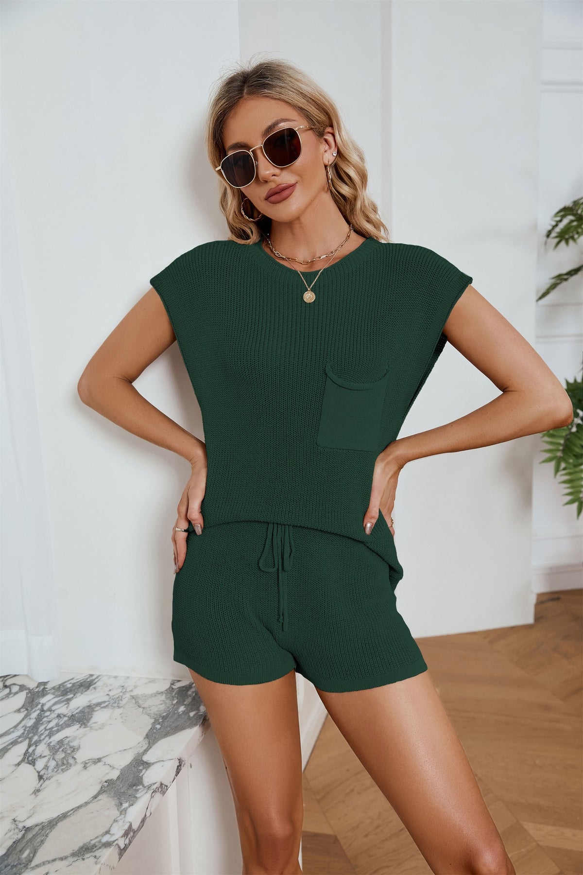 European And American Women's Clothing Loose Leisure Suit Women DealSniper.net Green L