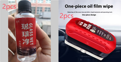 Automotive Oil Film Cleaning Brush Windshield Car Glass Vehicle Gym From House Set3