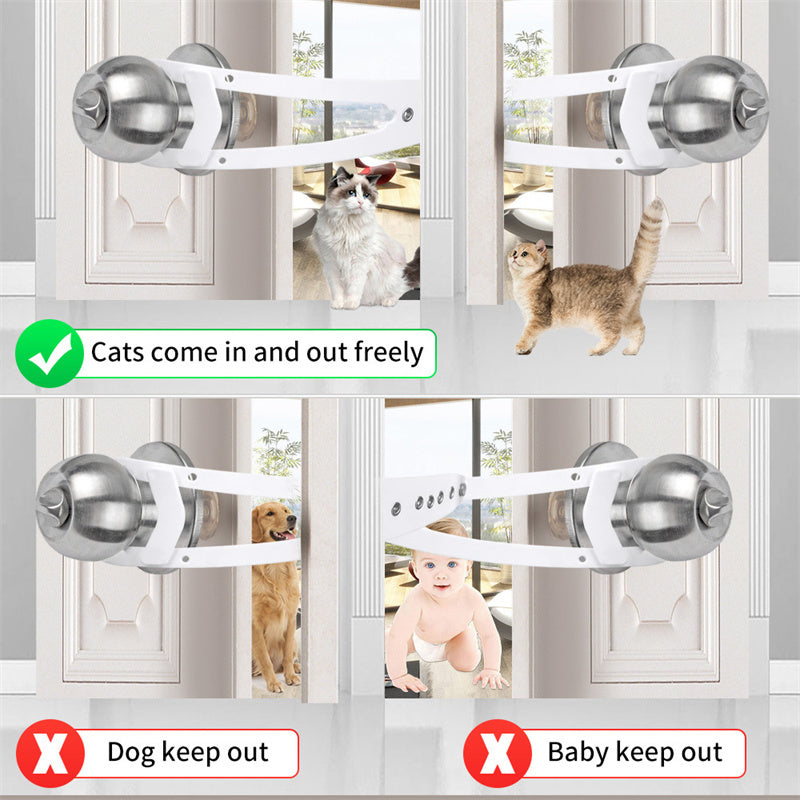 Pet Door Holder Latch Prevents Dogs From Entering House DealSniper.net