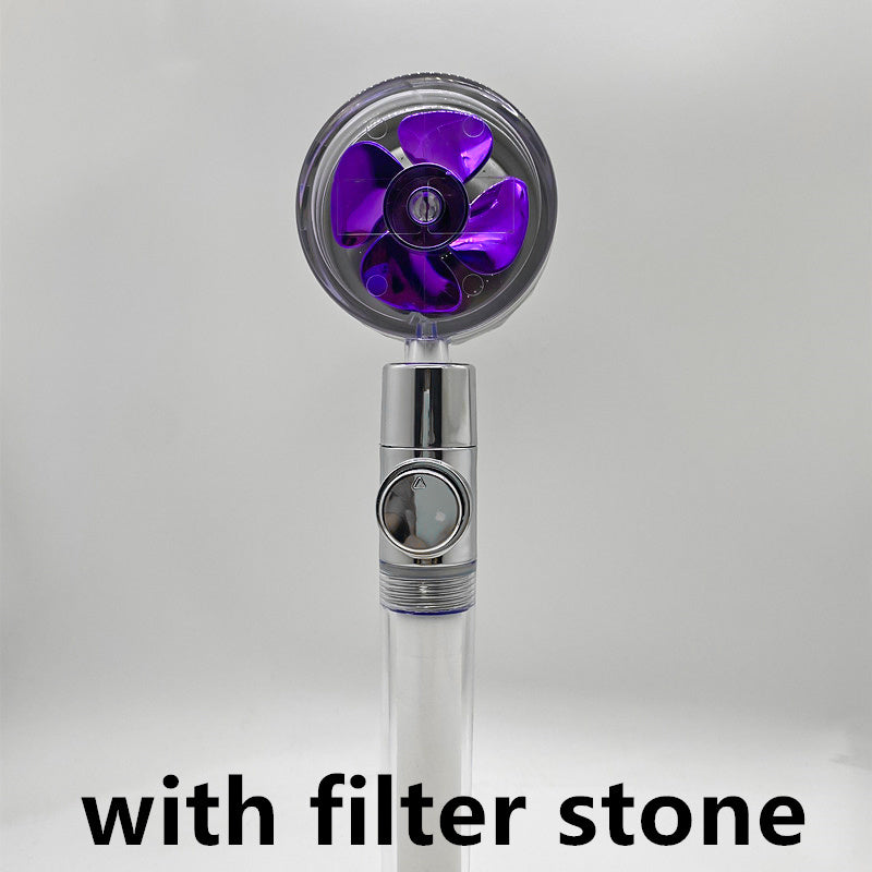 Shower Head Water Saving Flow 360 Degrees Rotating