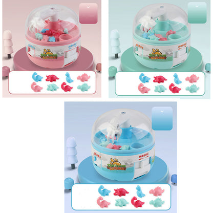 Children's Gashapon Toy Mini Dinosaur Grabbing Machine Kids Toys Kids Gym From House 3PCS Set