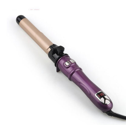 LCD Temperature Controlled Automatic Hair Curler Beauty DealSniper.net Purple
