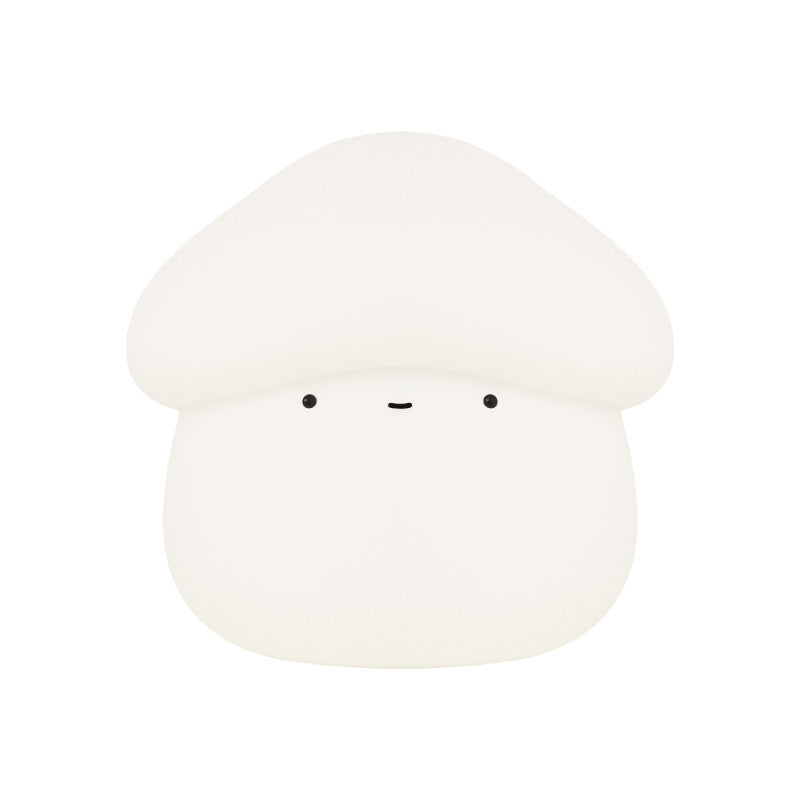 UNew Mushroom Small Night Lamp Cute Silicone Night Light Home Decor DealSniper.net 1W Yellow Light