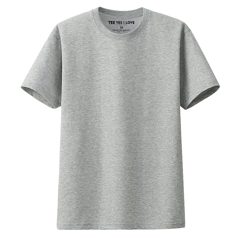 High-quality Pure Cotton Men's Loose Crew Neck Printed Men Gym From House