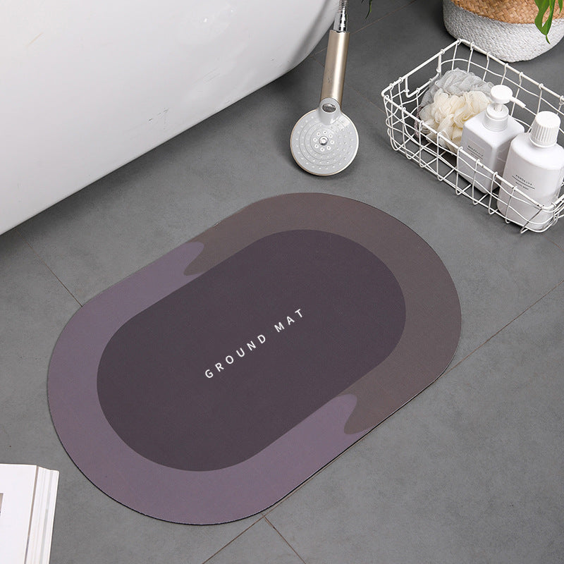 Home Bathroom Super Absorbent Shower Bath Mat House Gym From House ABrown 400MMx600MM