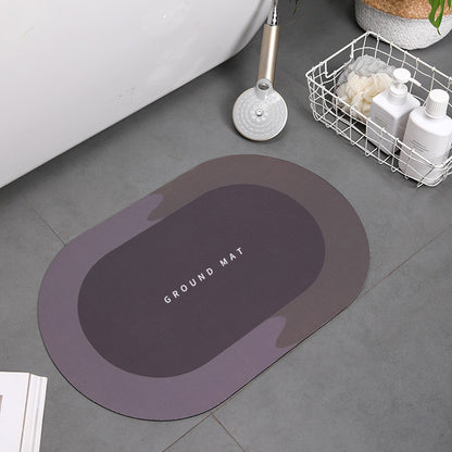 Home Bathroom Super Absorbent Shower Bath Mat House Gym From House ABrown 400MMx600MM
