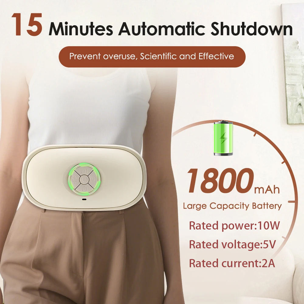 Smart Abdominal Massager With Heat Therapy 3D Kneading Beauty dealsniper-net