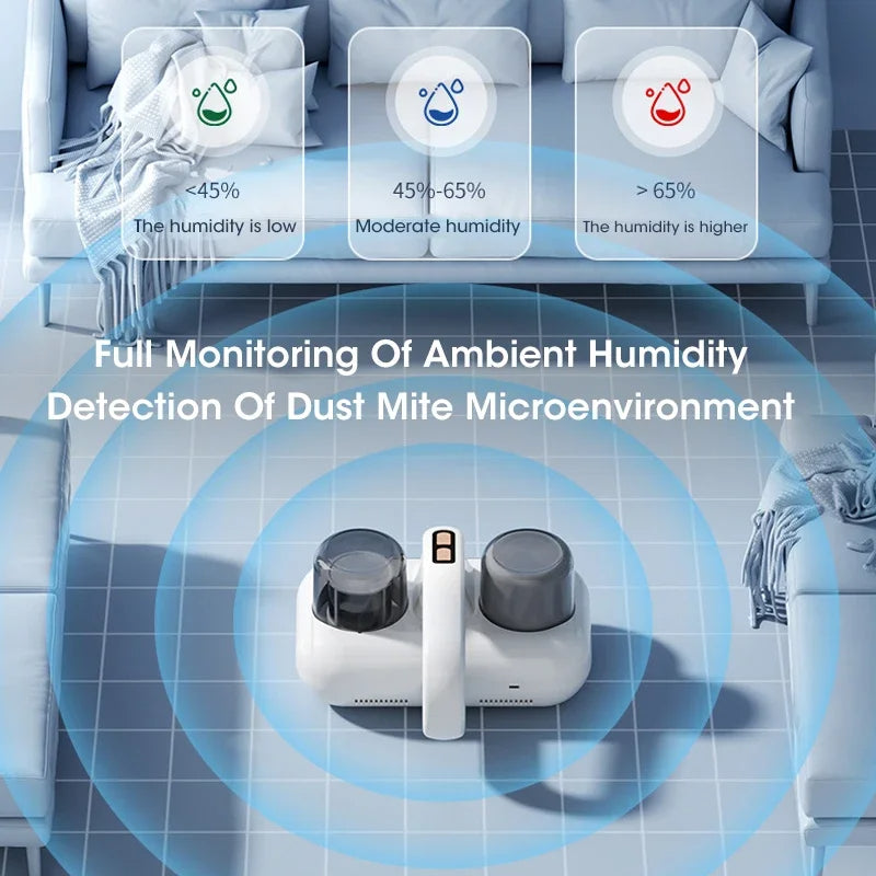 New Mattress Vacuum Mite Remover Cordless Handheld Cleaner House dealsniper-net