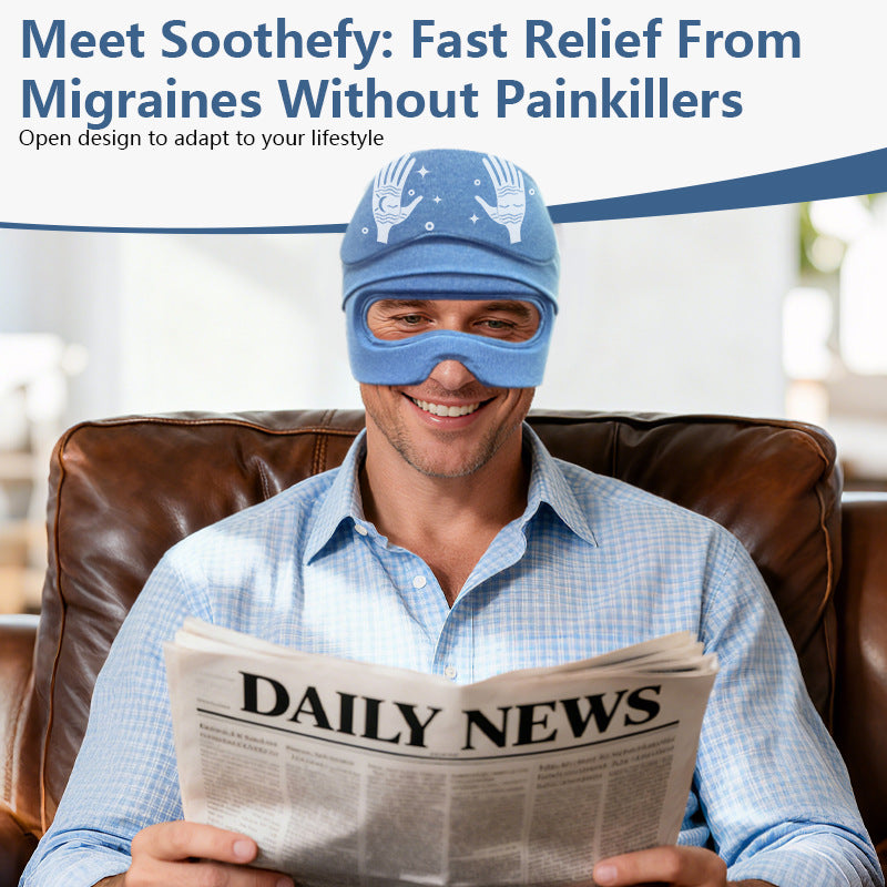 Eye-Opening Hat Eye Mask Set ColdHot Gel Ice Cap Health DealSniper.net