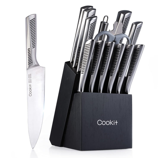 Kitchen Knife Set 15 Piece Knife Sets Kitchen dealsniper-net default