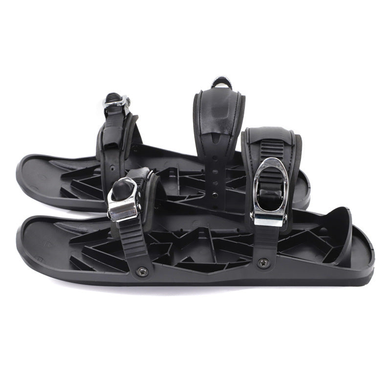 Mini Short Ski Skates For Snow Skis For Winter Shoes Men DealSniper.net