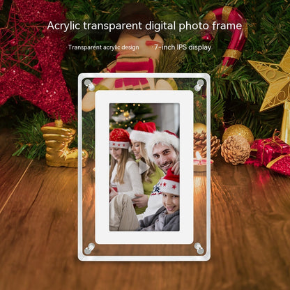 5-inch Transparent Fashion Digital Electronic Photo Album Home Decor Gym From House