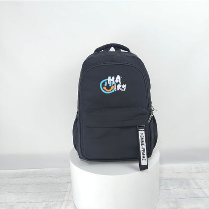 Schoolbag Fashion Casual Large Capacity Multi-functional Backpack Men DealSniper.net Black 4style 45x30x15cM