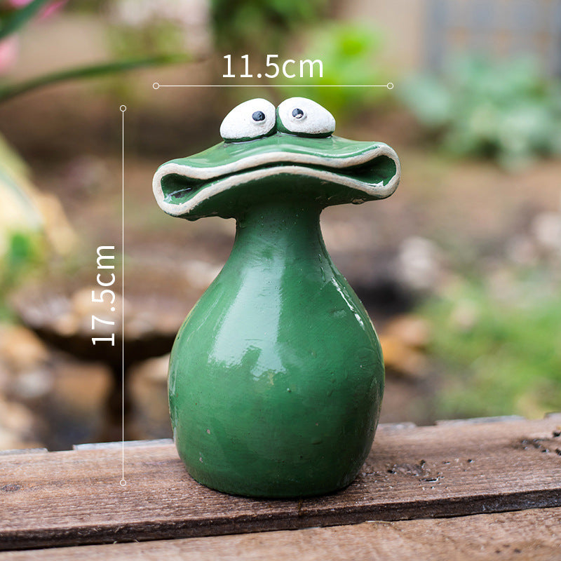 Gua's Family Of Three Ornaments Frog Animal Creative