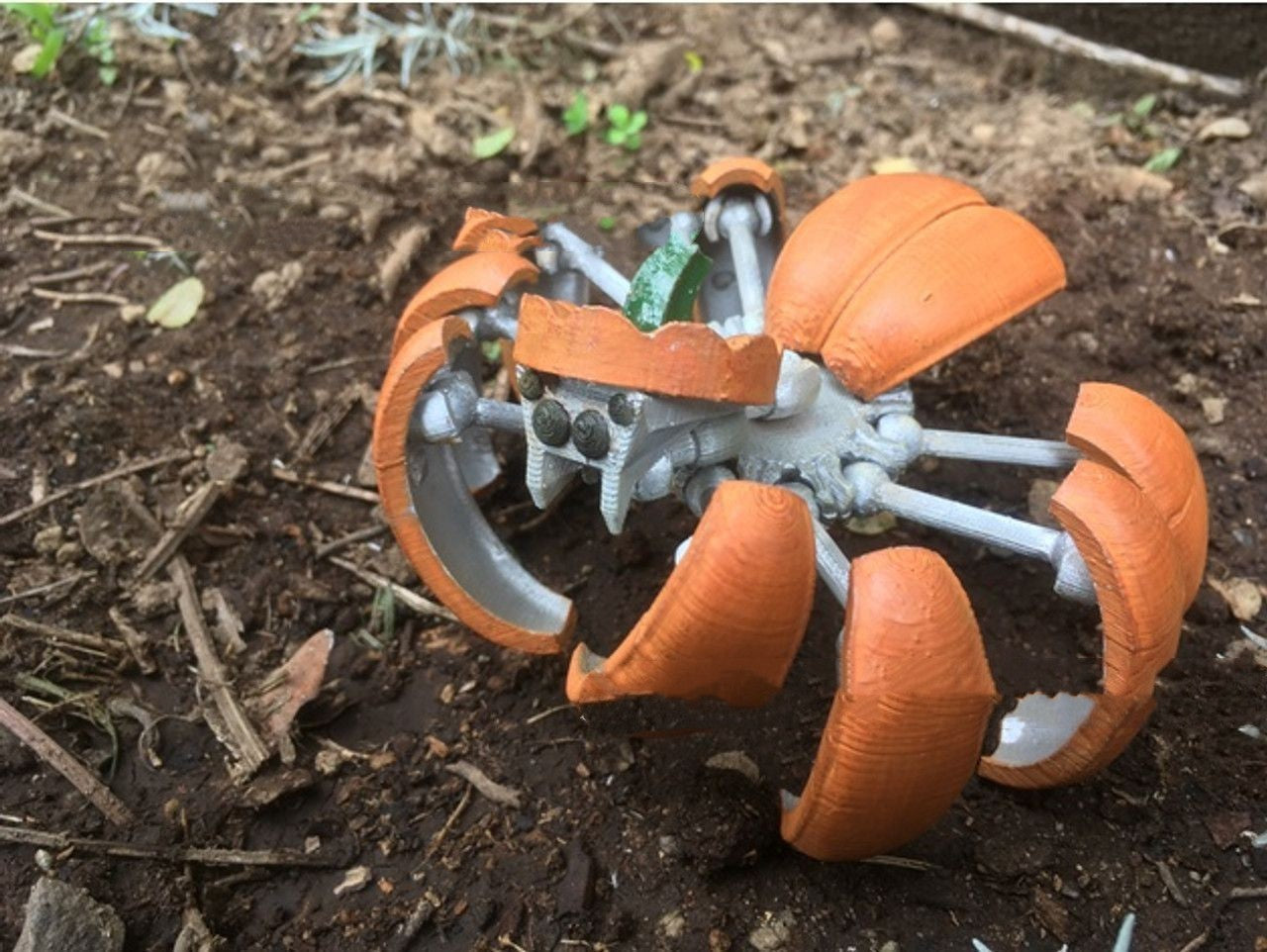 Halloween Pumpkin Spider Toy Holidays DealSniper.net Orange Not Assembled