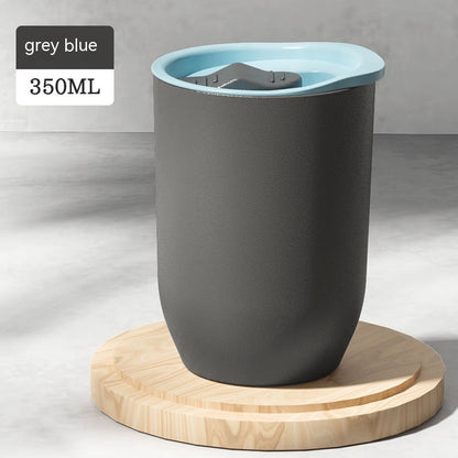 Plastic Red Wine Cup U-shaped Egg Multicolor Kitchen DealSniper.net Gray Blue 350ml