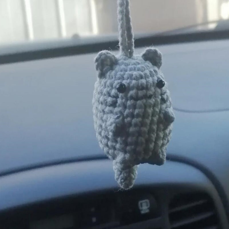 Plush Hand-woven Automobile Hanging Ornament