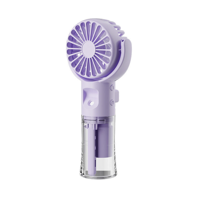 Portable Handheld Spray Fan 4-Speed Water Spray Mist Electronics Gym From House
