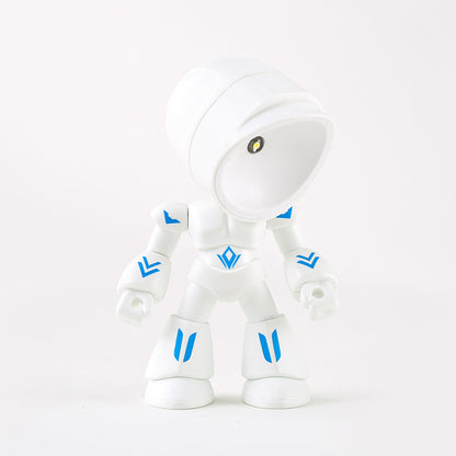 Cute LED Hero Table Lamp Mini Portable Cool Mecha Cute Robot Gifts