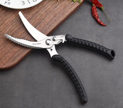 Kitchen Scissors For Fishbone Scissors Kitchen DealSniper.net Black