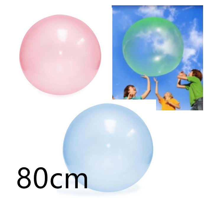 Big Inflatable Ball Children's Toy Elastic Ball Water Ball Kids dealsniper-net 3color set 80cm