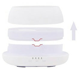 Aroma Diffuser 500ml Ultrasonic Air Humidifier Colorful Light House DealSniper.net