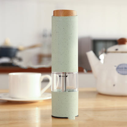 New Wheat Straw Pepper Mill Set Kitchen Gym From House Green