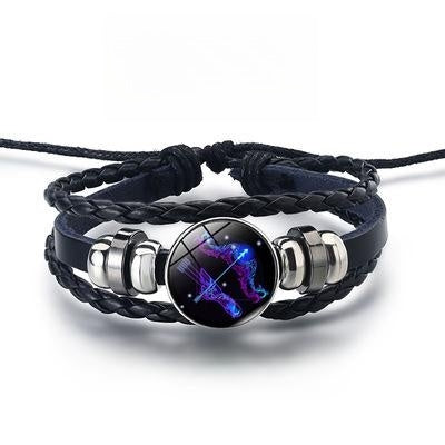 12 Constellations Luminous Bracelet Fashion Nightlight Jewelry Gym From House Sagittarius